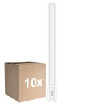 Mehrfachpackung 10x Philips Corepro PL-L LED 24W 3400lm - 865 Tageslichtweiß | 4-Pins - Ersatz Für 55W