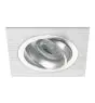 Noxion Einbau Spot Boxi MR16 schwenkbar Aluminium | Ausschnitt 80mm - GU10 Sockel