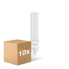 Mehrfachpackung 10x Noxion Lucent PL-C LED 5.2W 650lm - 830 Warmweiß | 2-Pins - Ersatz Für 18W
