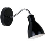 Nordlux Cyclone Applique Murale Métal Noir | Convient pour E14